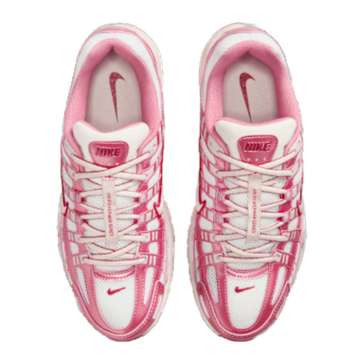 Nike P-6000 White Silt Red Peony — kolab