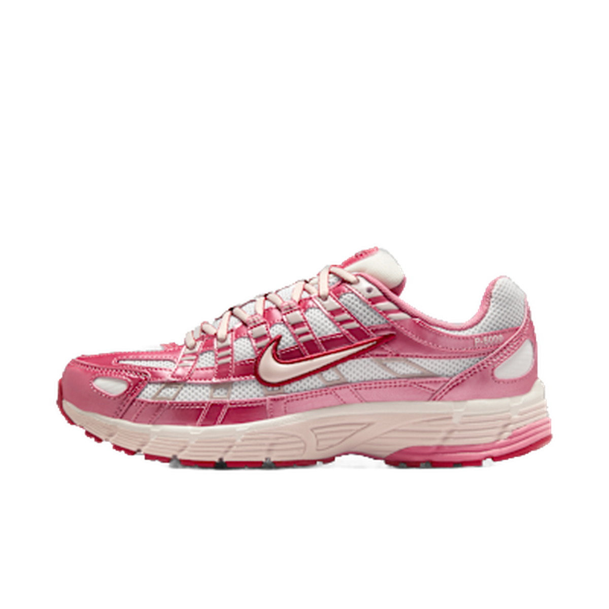 Nike P-6000 White Silt Red Peony — kolab