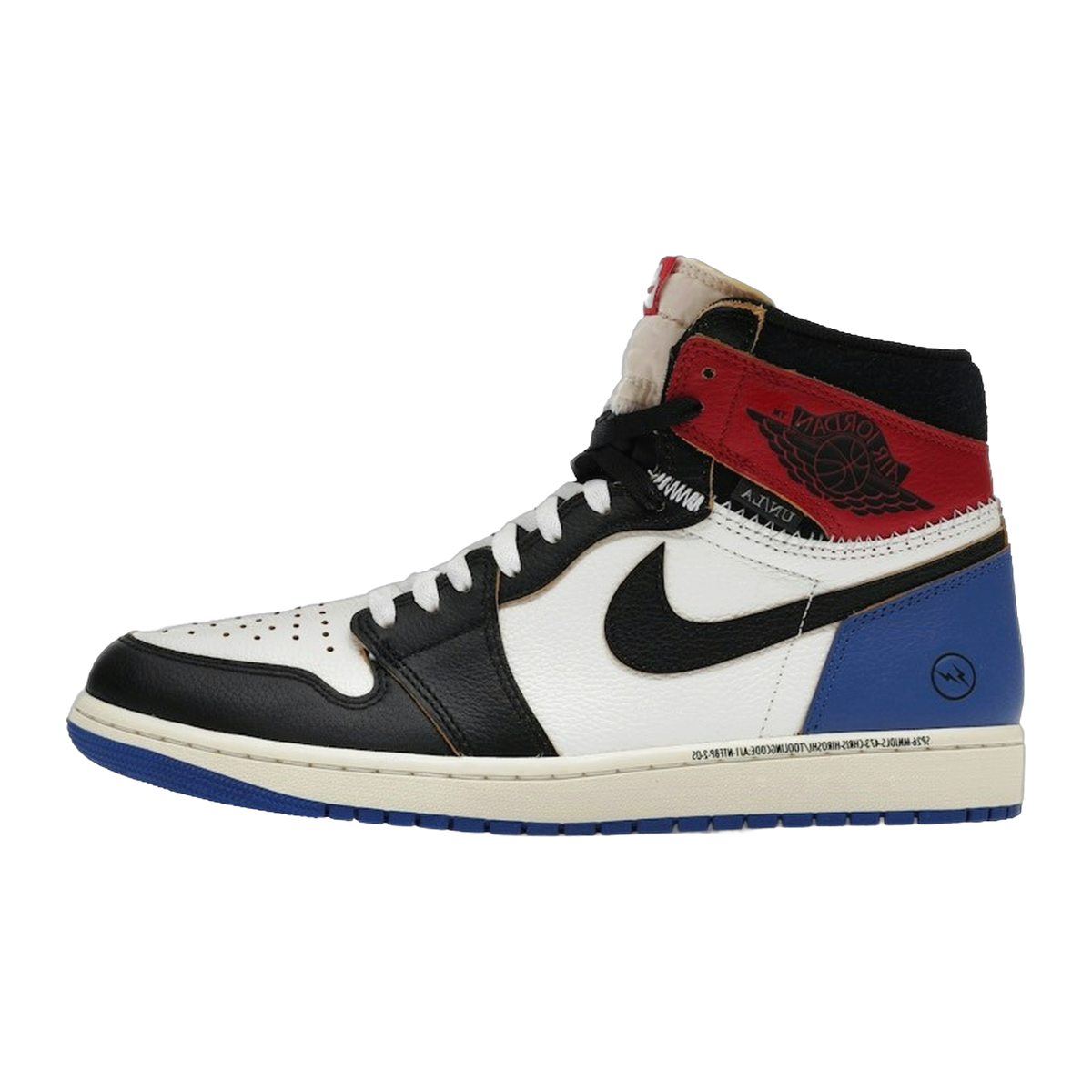 Jordan 1 Retro High OG SP Fragment x Union LA Varsity Red Sport Royal — kolab