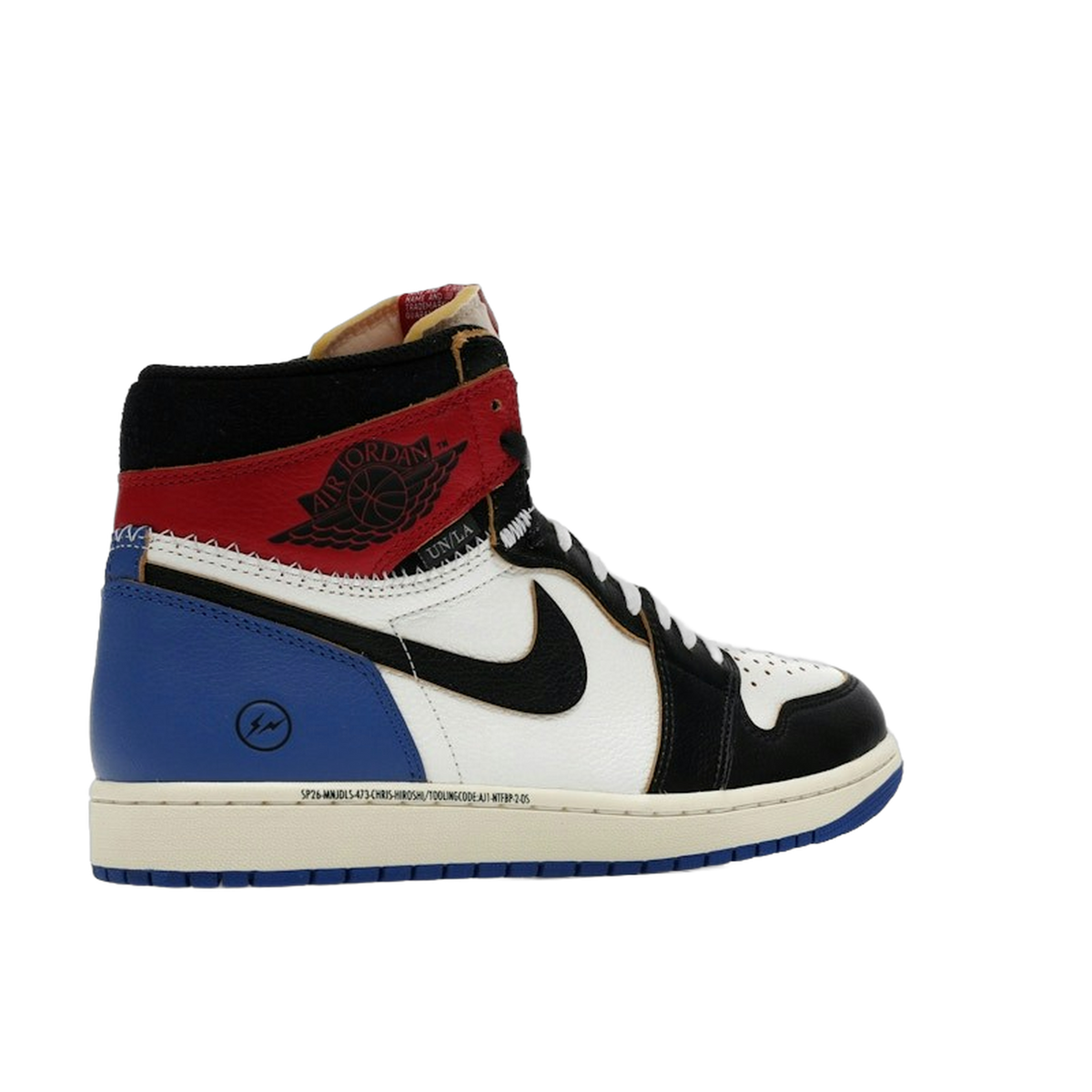 Jordan 1 Retro High OG SP Fragment x Union LA Varsity Red Sport Royal — kolab