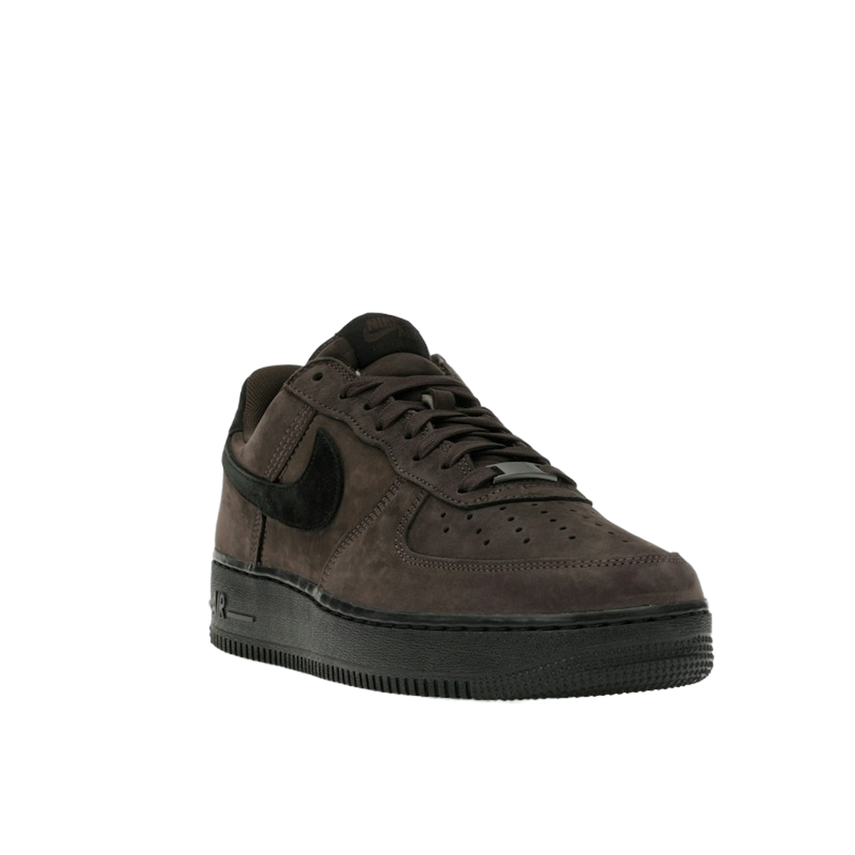 Nike Air Force 1 Low Retro Premium QS Black Tea Black Badgeless — kolab