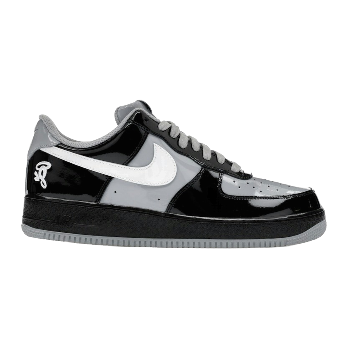 Central Cee x Nike Air Force 1 Low 'Black White Smoke Grey' — kolab