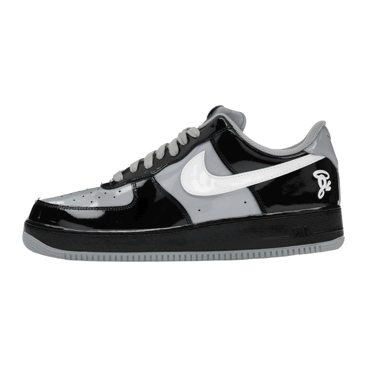 Central Cee x Nike Air Force 1 Low 'Black White Smoke Grey' — kolab