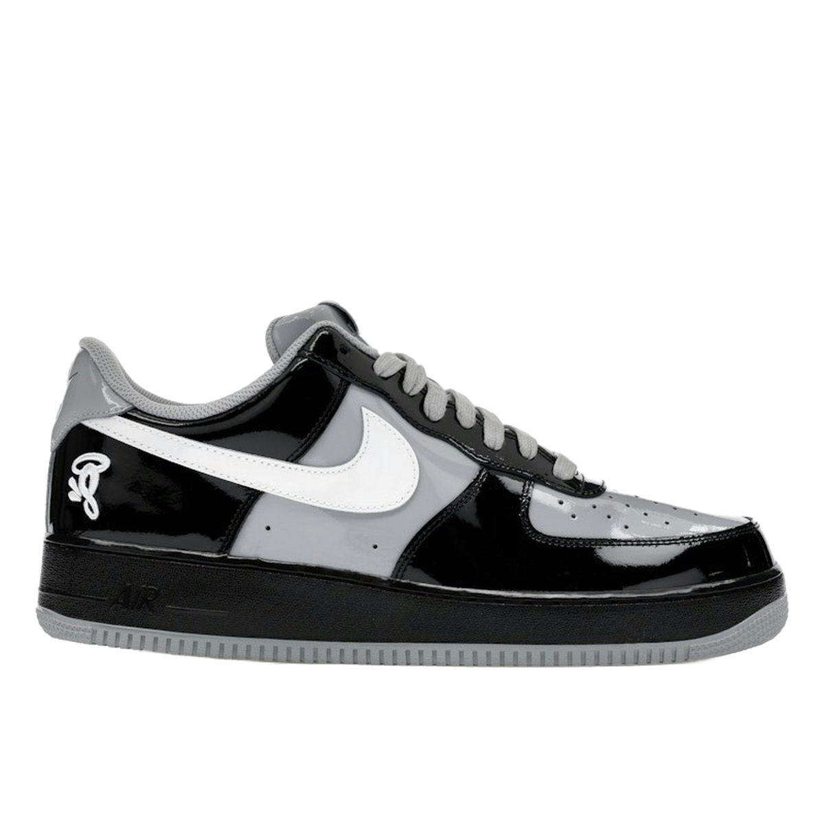 Central Cee x Nike Air Force 1 Low 'Black White Smoke Grey' — kolab