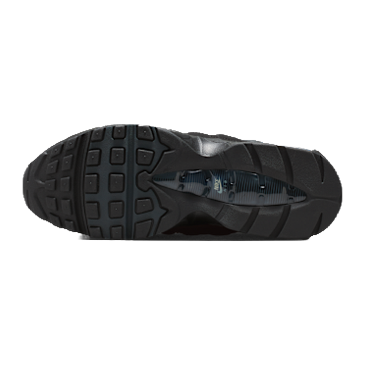 Nike Air Max 95 'Big Bubble - Black Metallic Silver' — kolab