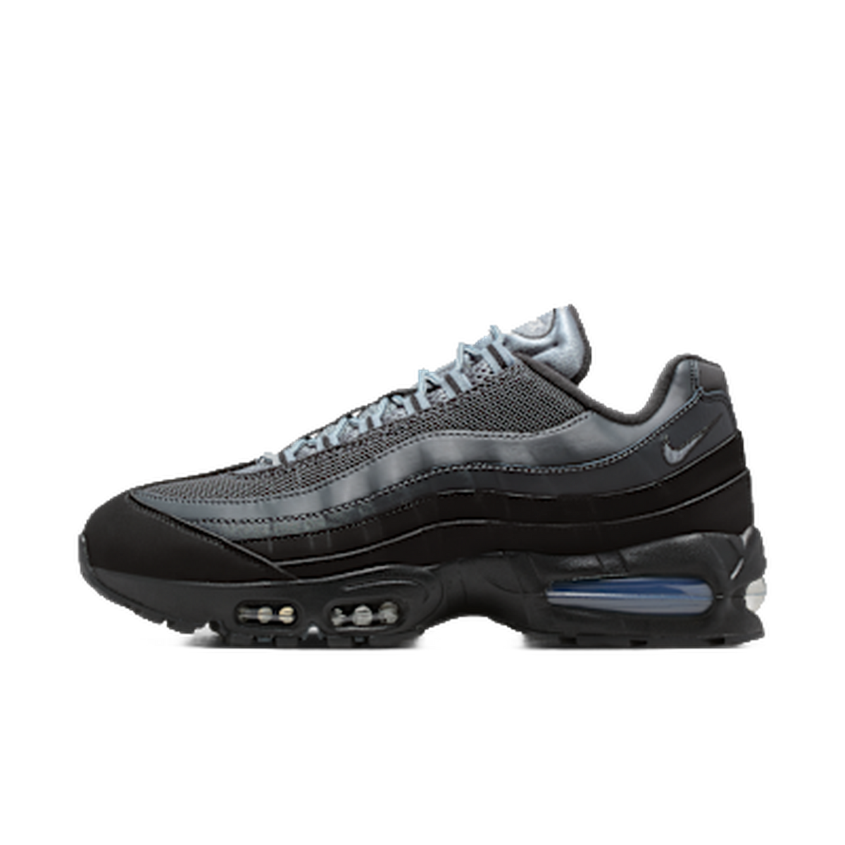 Nike Air Max 95 Big Bubble Black Metallic Silver · kolab
