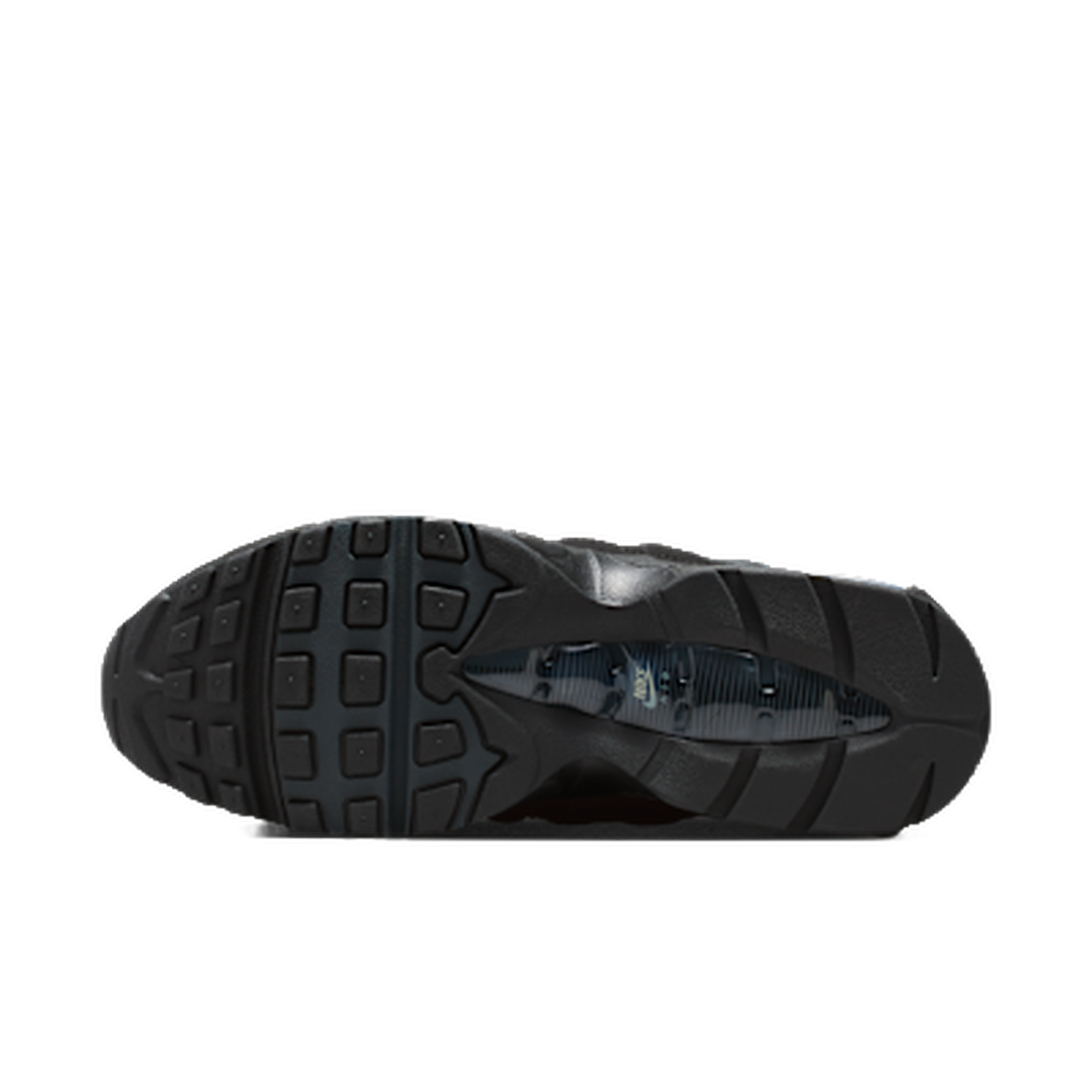 Nike Air Max 95 Big Bubble Black Metallic Silver · kolab