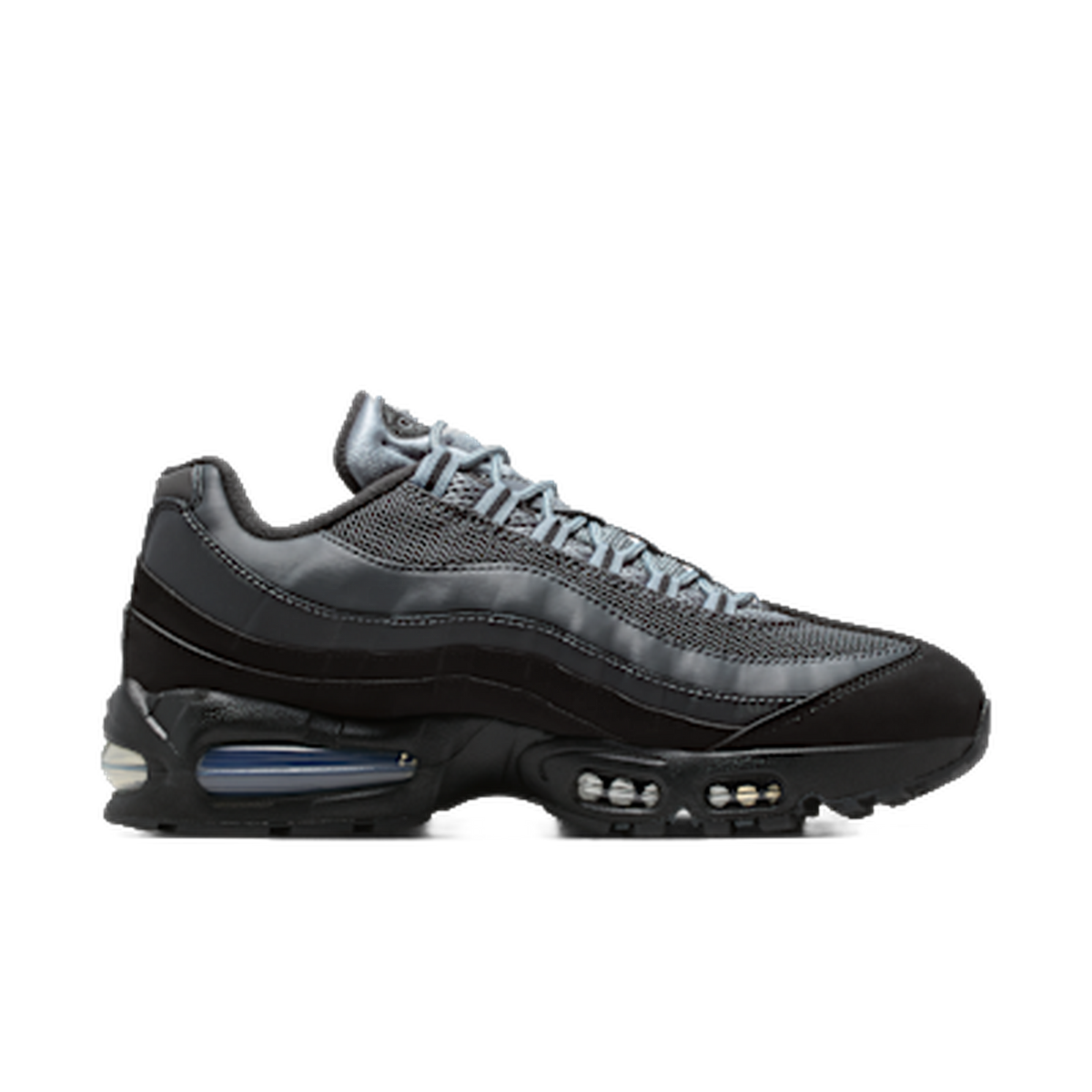 Nike Air Max 95 Big Bubble Black Metallic Silver · kolab