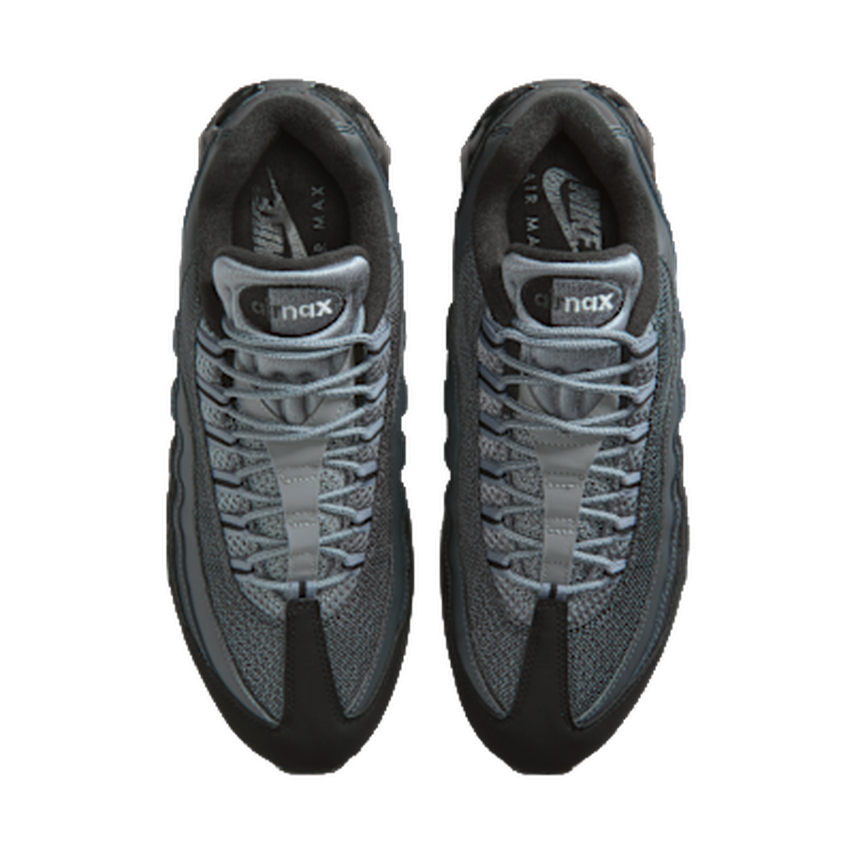 Nike Air Max 95 Big Bubble Black Metallic Silver · kolab