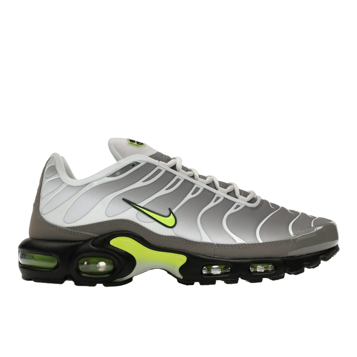 Nike Air Max Plus White Pearl Grey Neon — kolab