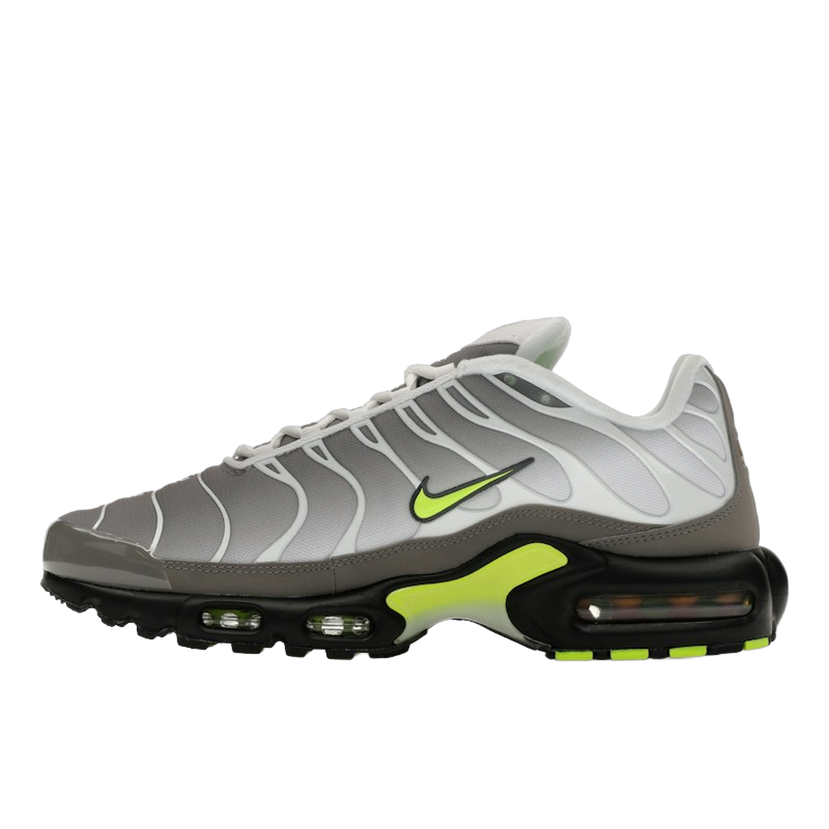 Nike Air Max Plus White Pearl Grey Neon — kolab