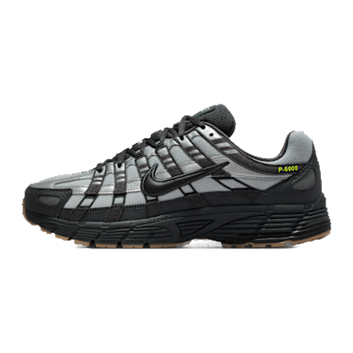 Nike P-6000 Grey Fog Volt Black — kolab