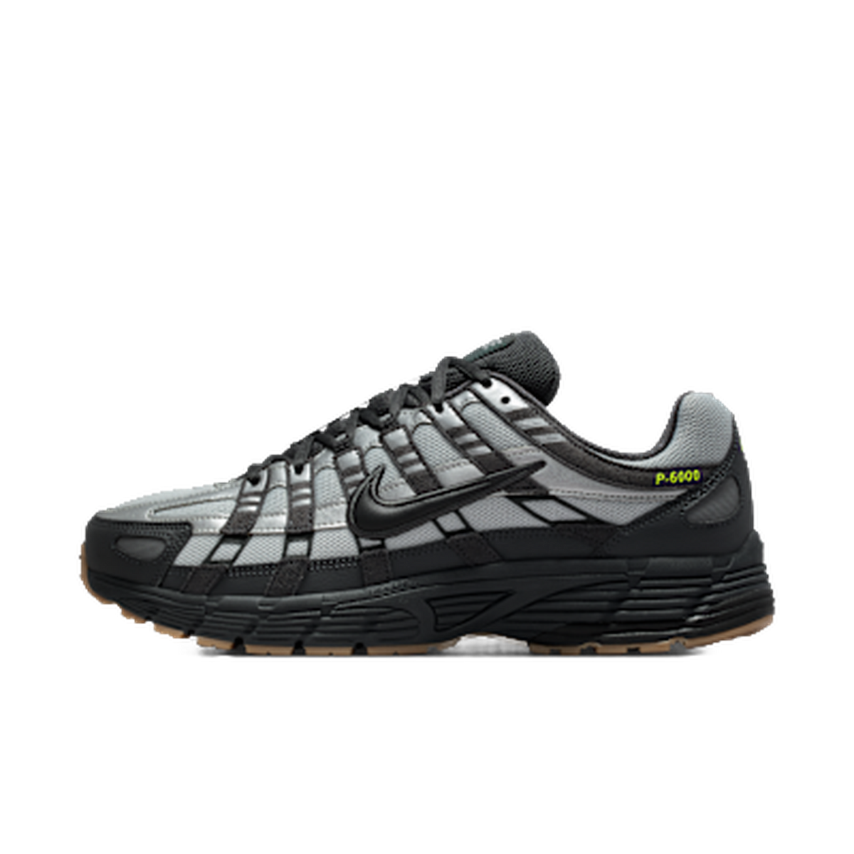 Nike P-6000 Grey Fog Volt Black — kolab