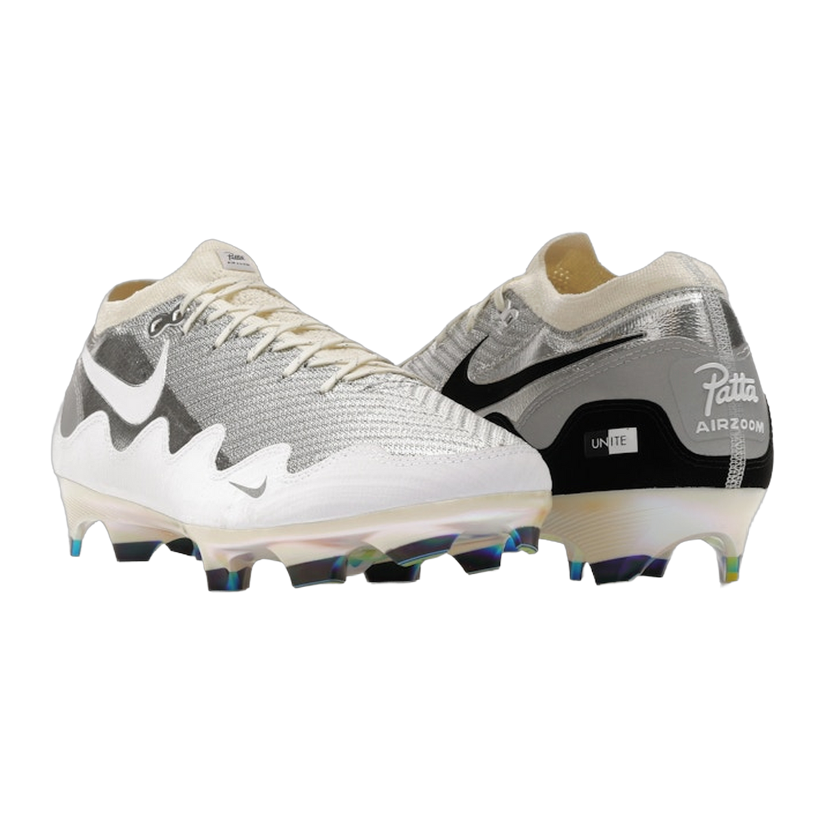 Nike Zoom Mercurial Vapor 16 Elite FG Patta Waves White Black · kolab