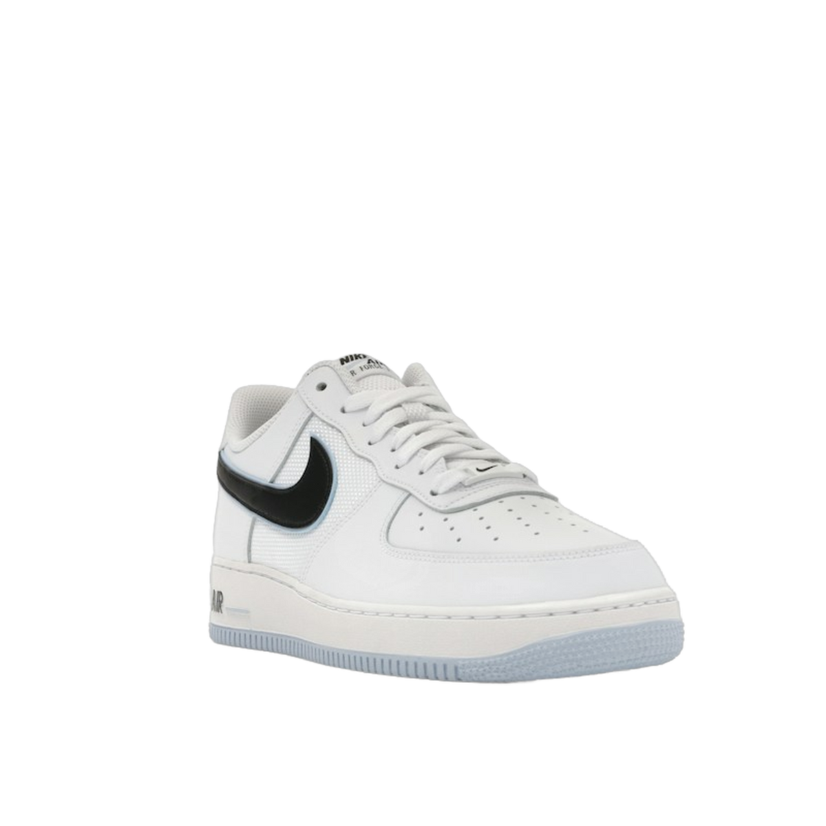 Nike Air Force 1 Low '07 White Black Hydrogen Blue — kolab