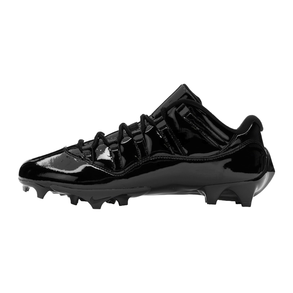 Jordan 11 Low TD Cleat Patent Black · kolab