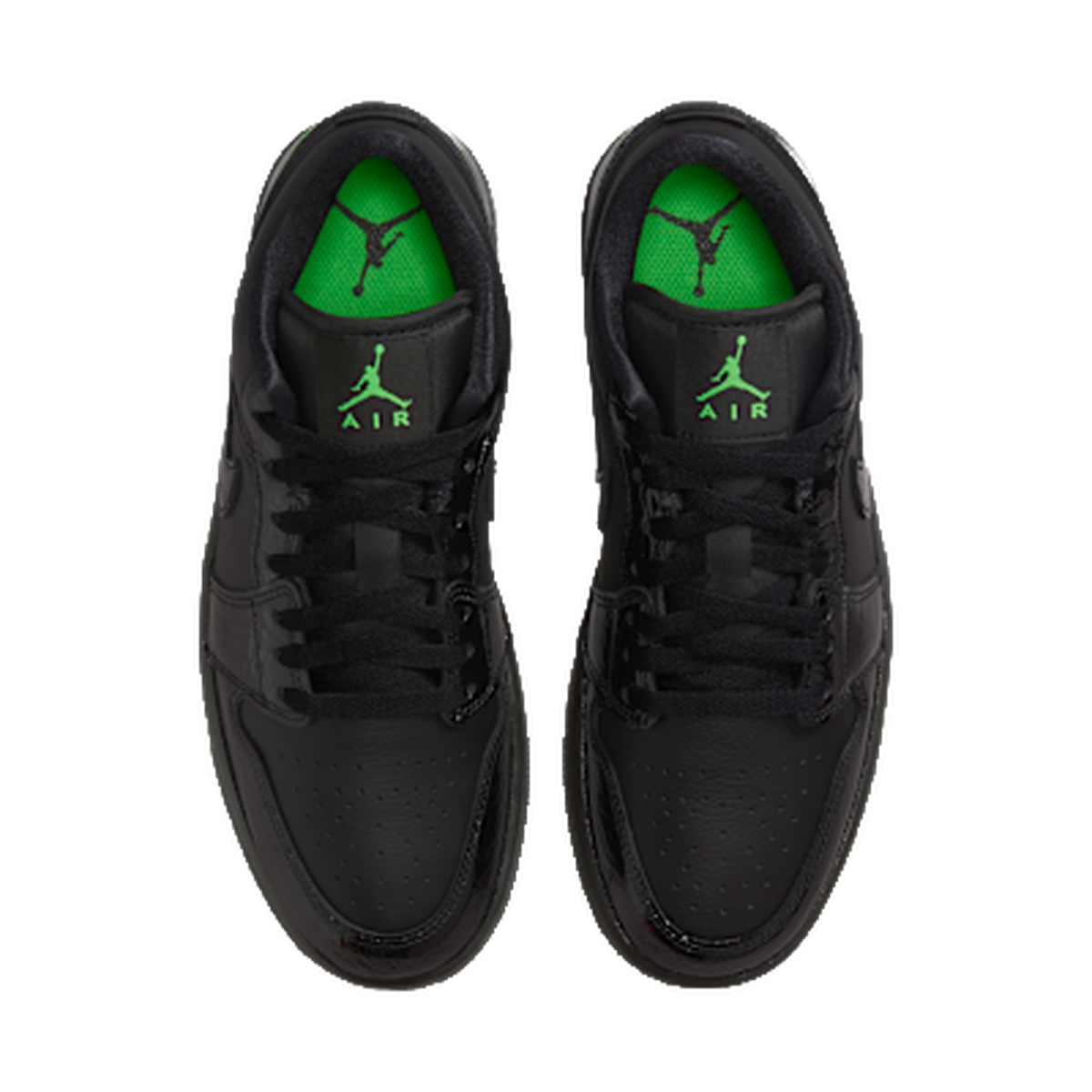 Jordan 1 Low SE Black Croc Scream Green · kolab