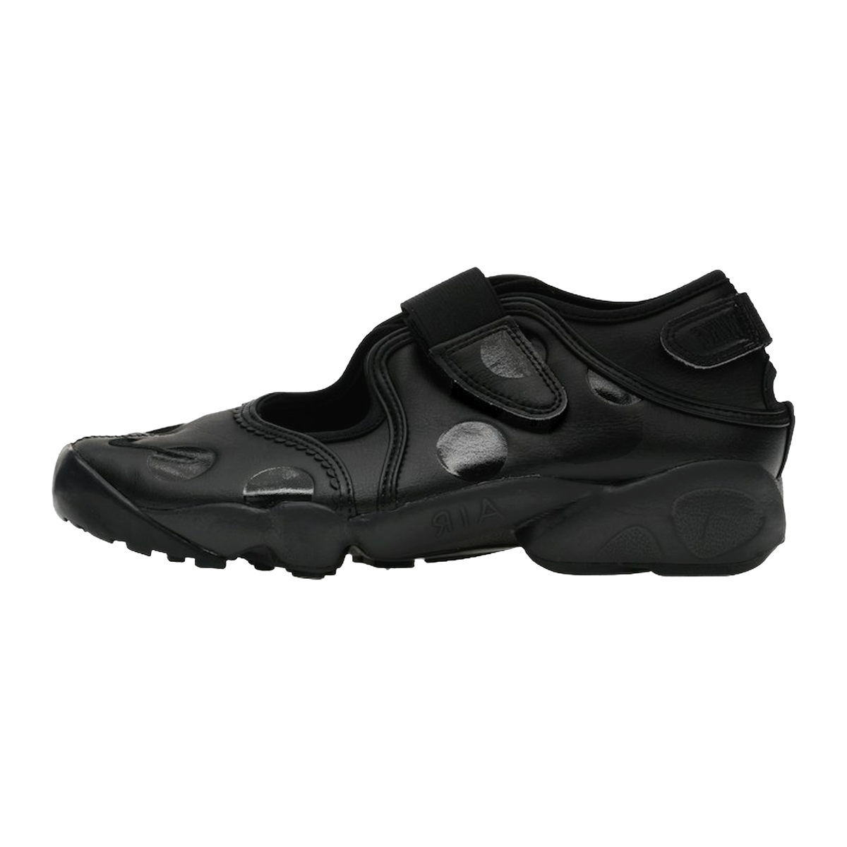 Nike Air Rift Polka Dots Triple Black — kolab