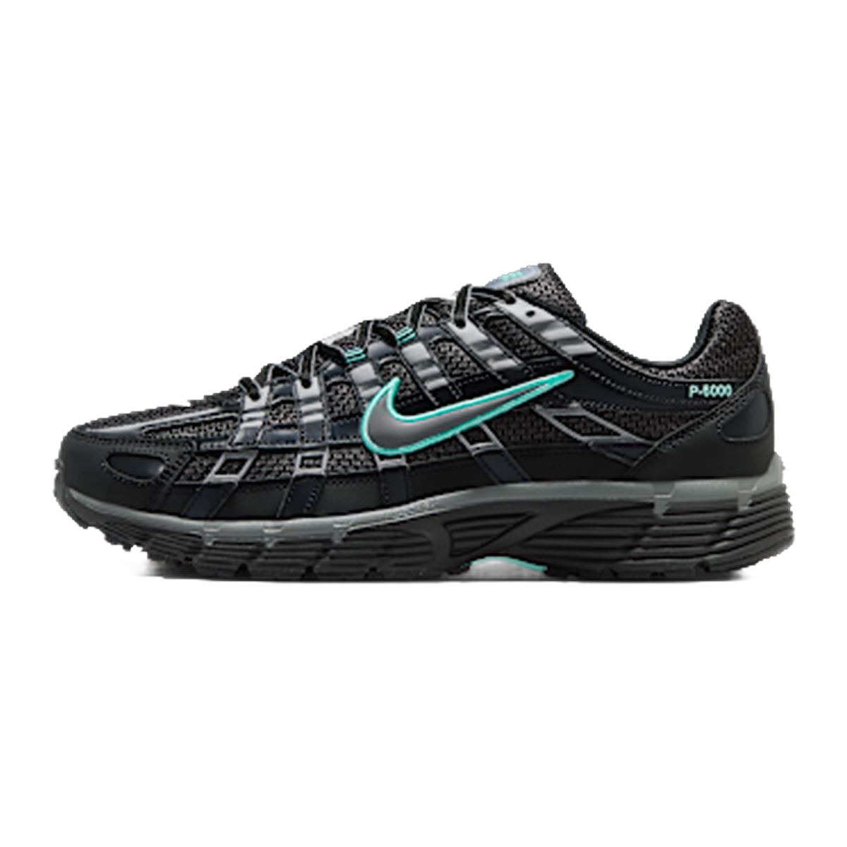 Nike P-6000 Black Hyper Turquoise Cool Grey — kolab