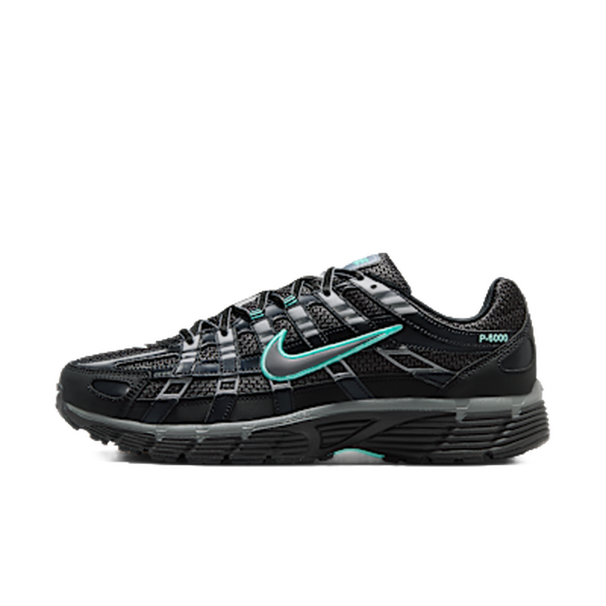 Nike P-6000 Black Hyper Turquoise Cool Grey — kolab
