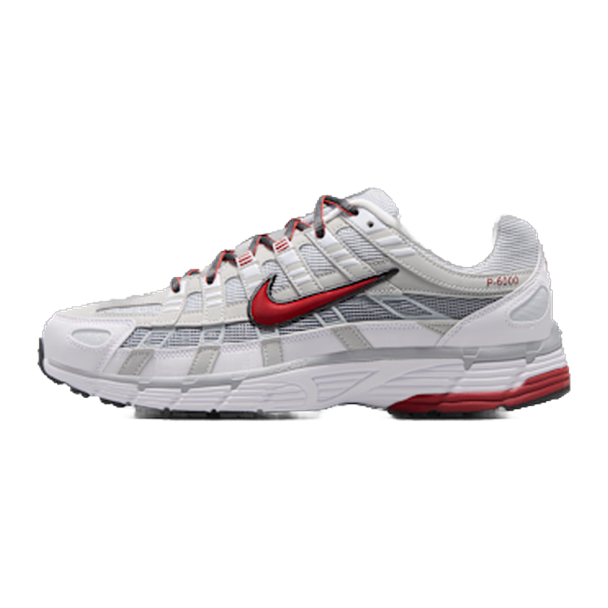 Nike P-6000 White Platinum Red — kolab