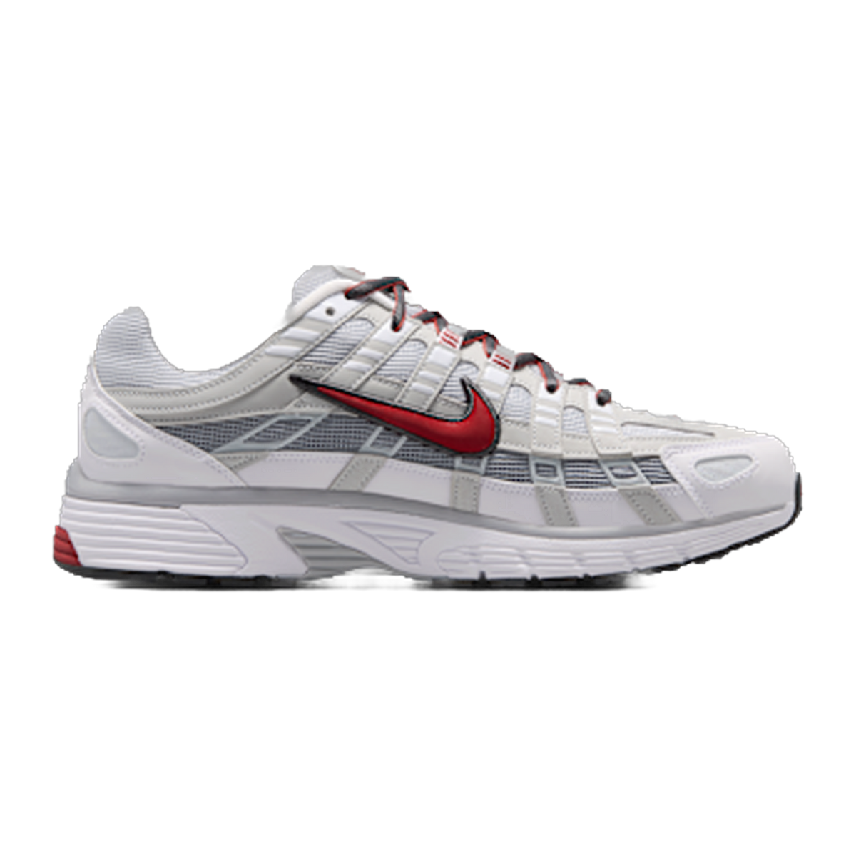 Nike P-6000 White Platinum Red · kolab