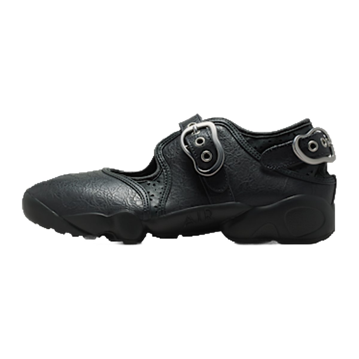 Nike Air Rift Leather Anthracite Metallic Silver — kolab