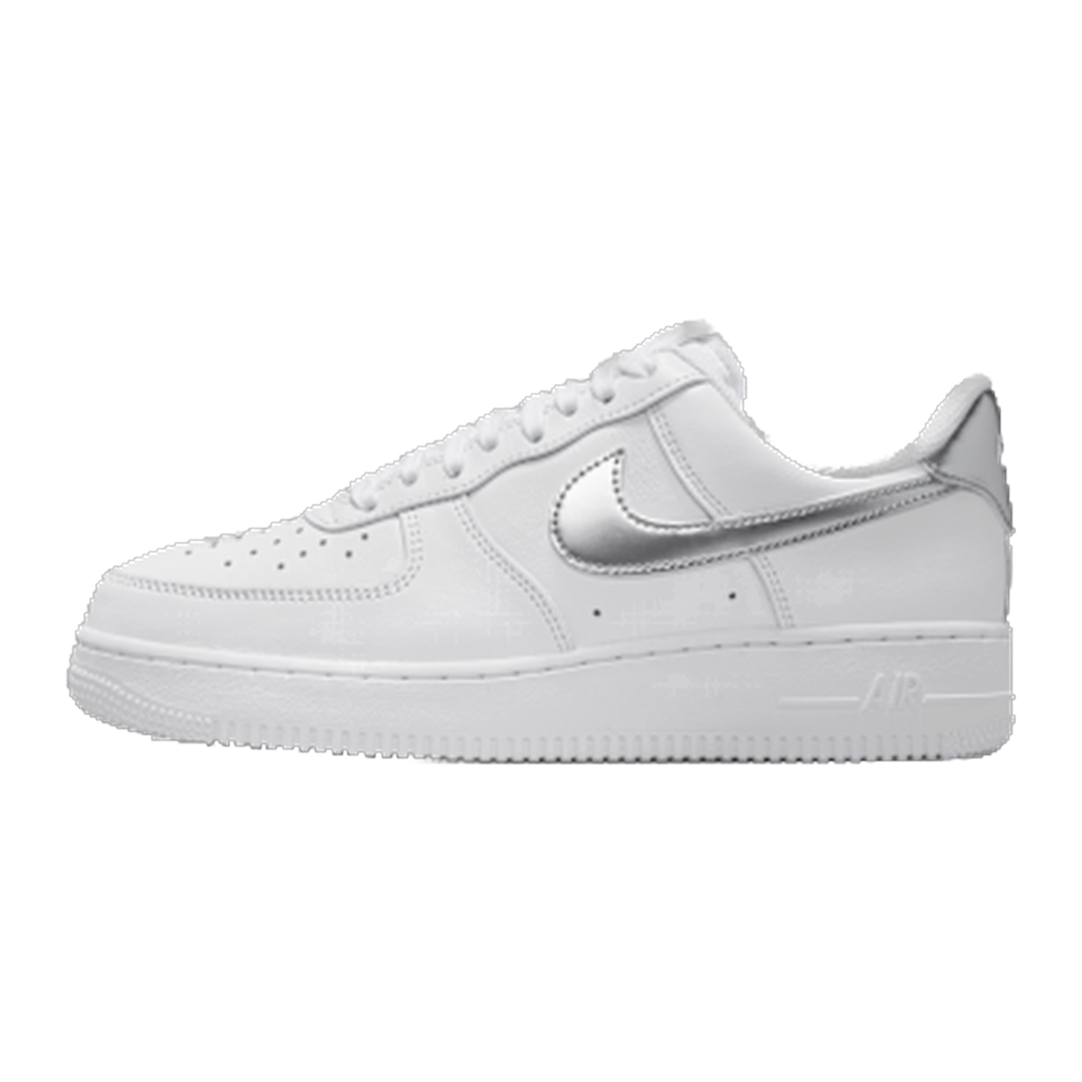Nike Air Force 1 '07 SE White Metallic Silver — kolab