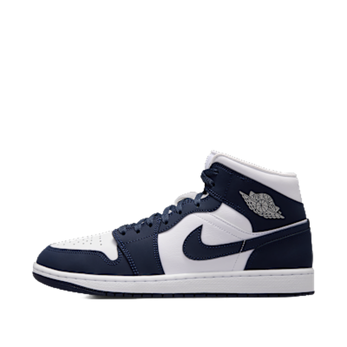 Jordan 1 Mid Obsidian White · kolab