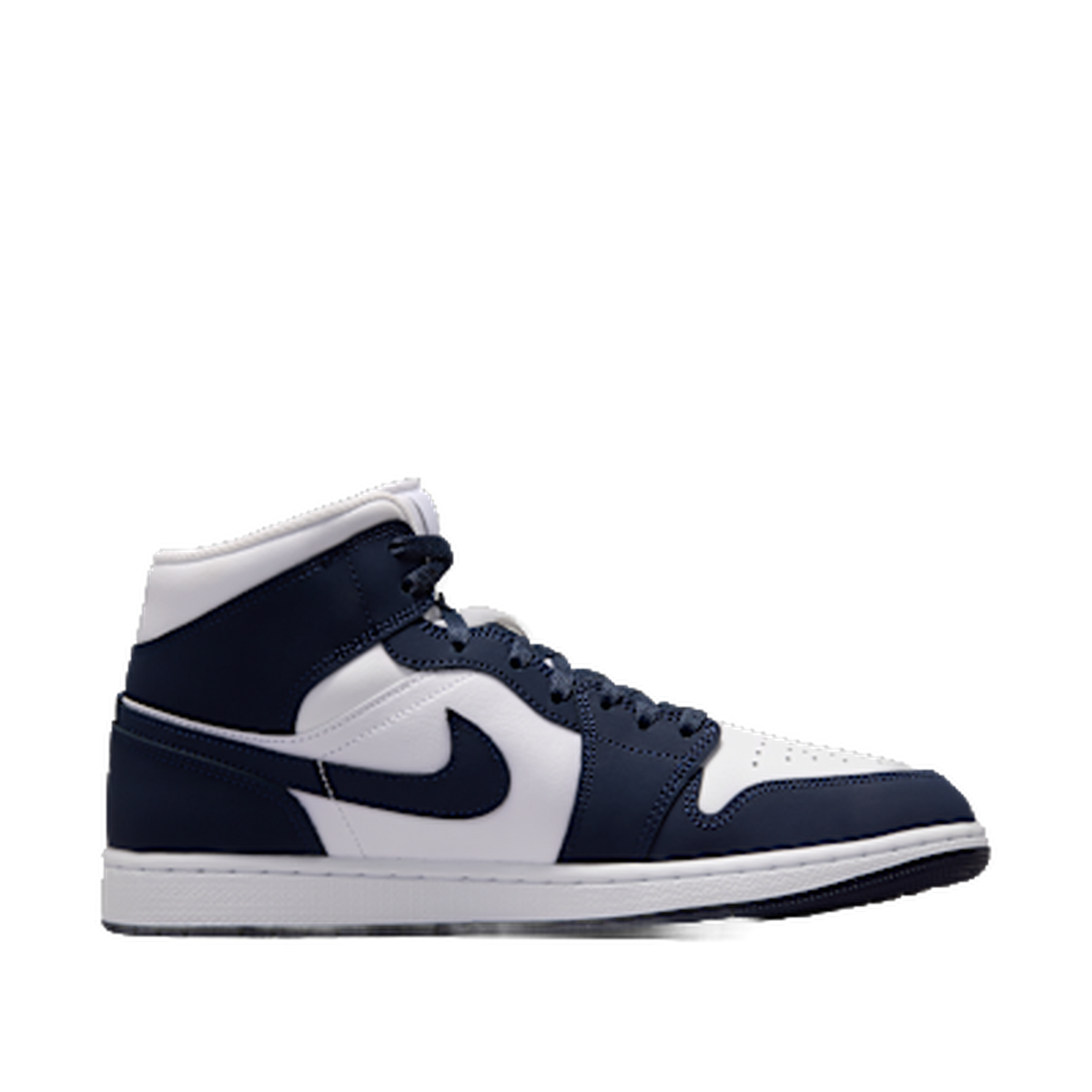 Jordan 1 Mid Obsidian White · kolab