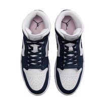 Jordan 1 Mid Obsidian White · kolab