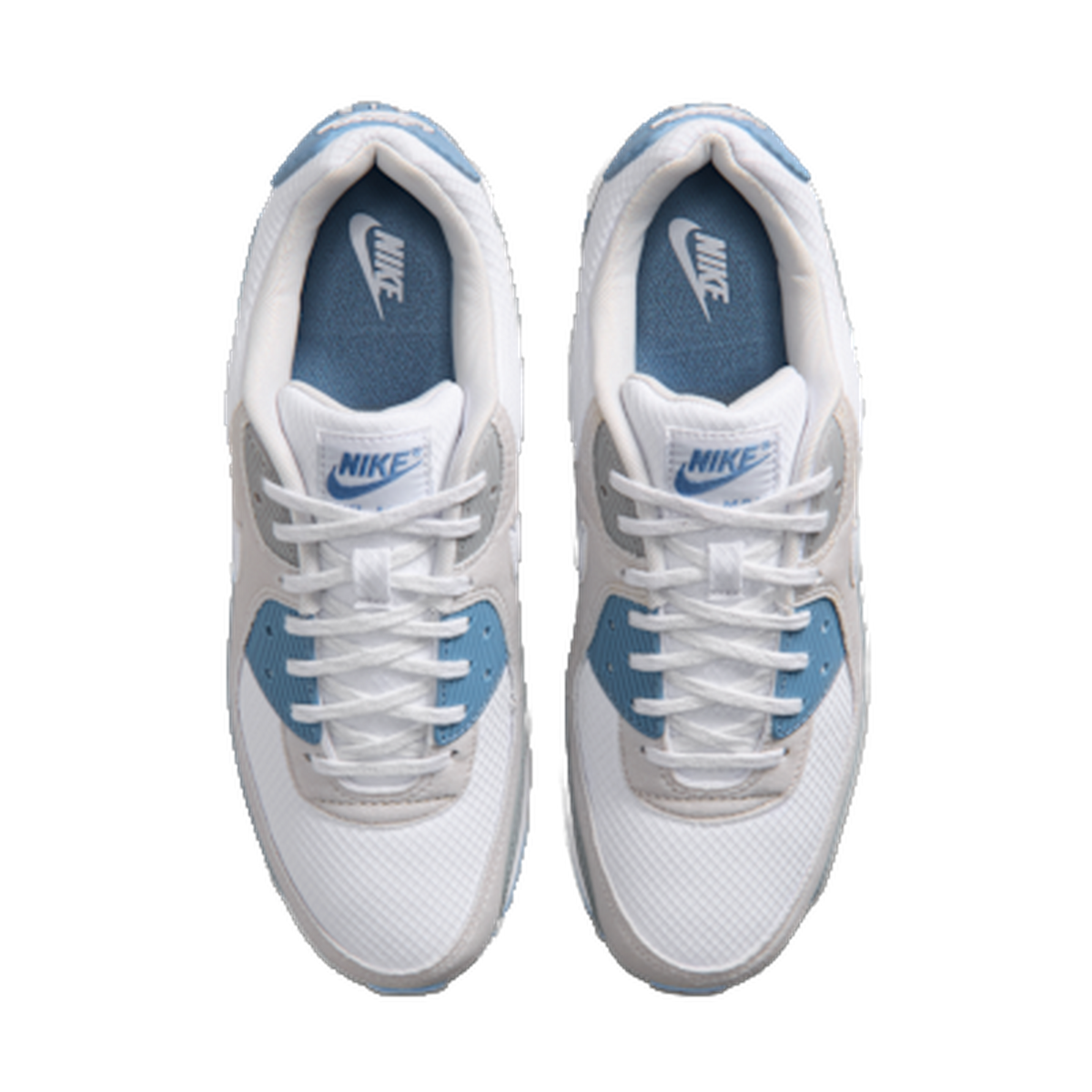 Nike Air Max 90 White Light Grey Blue · kolab