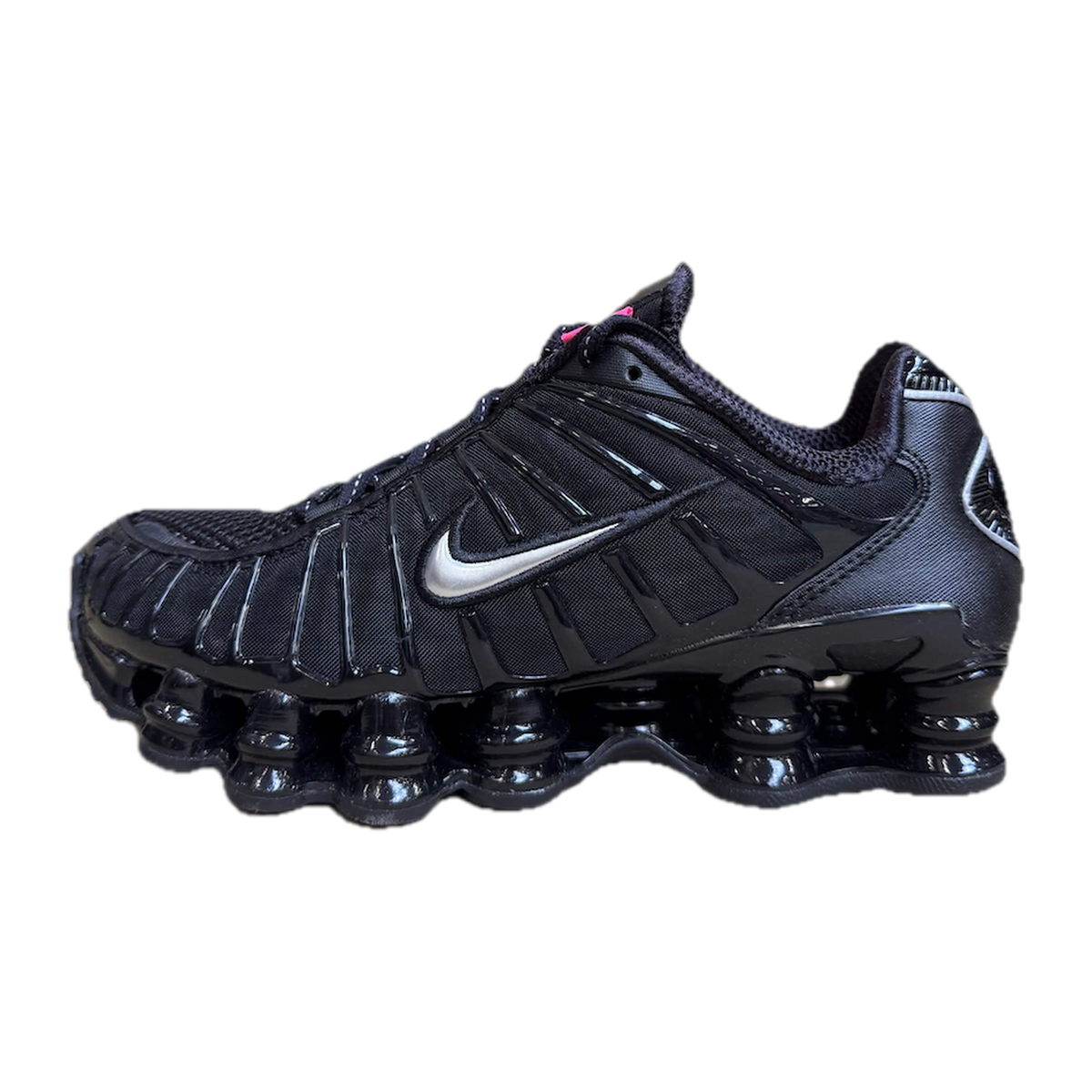 Nike Shox TL Black Metallic Silver Hyper Pink