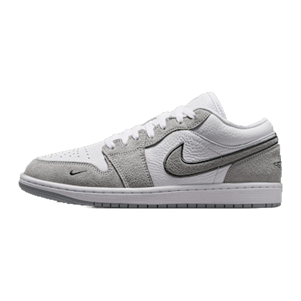 Jordan 1 Low White Iron Grey · kolab
