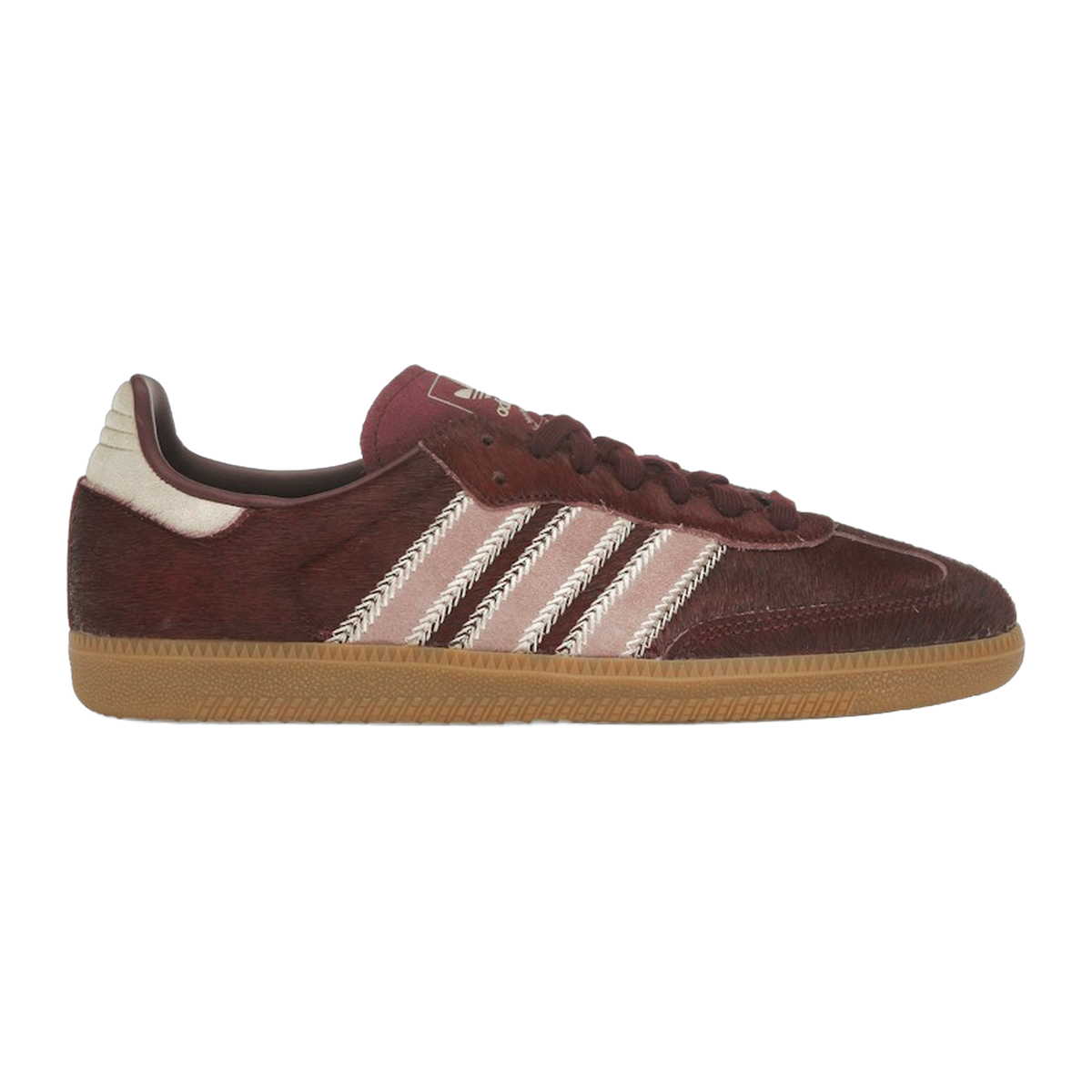 adidas Samba OG Maroon Sand Strata Pony — kolab
