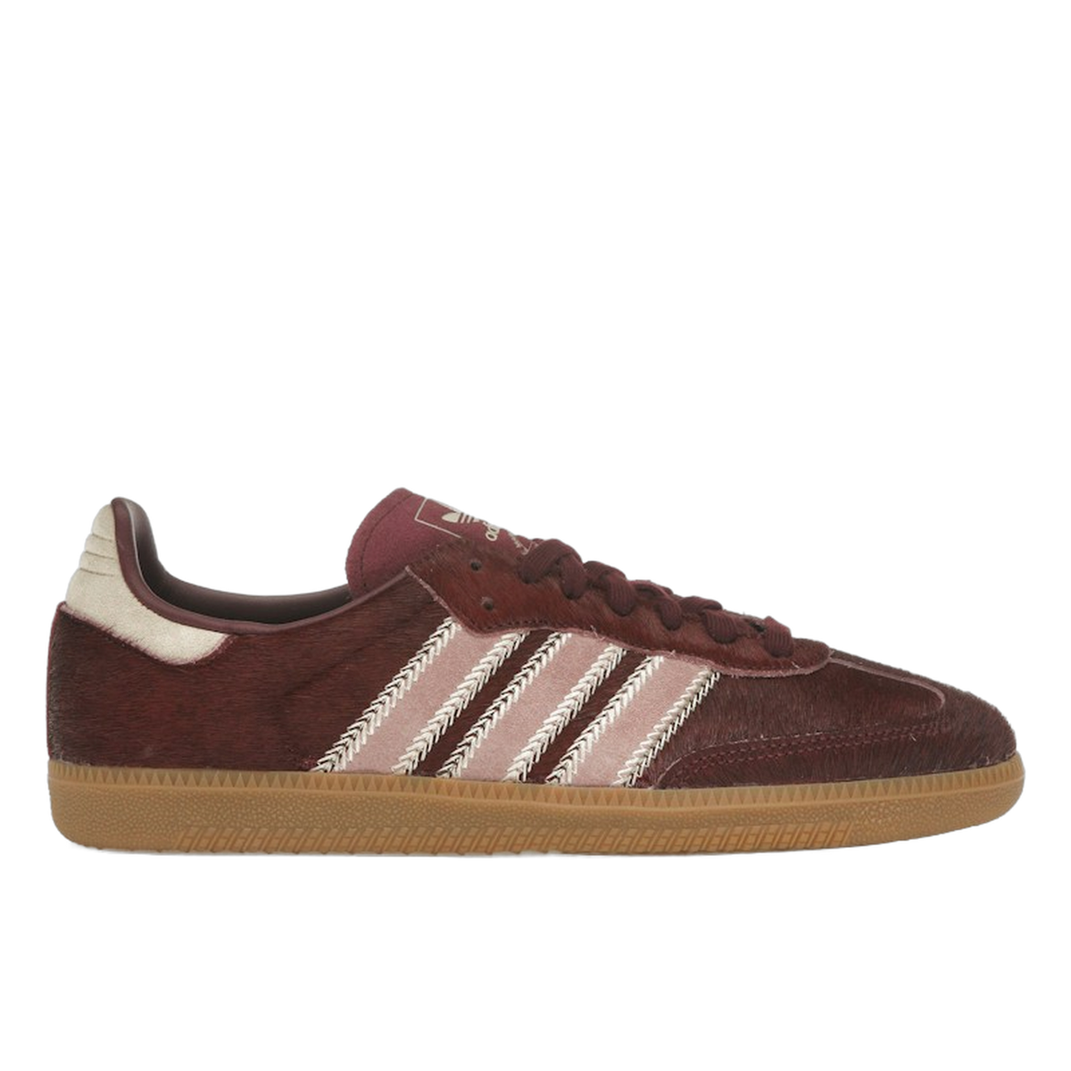 adidas Samba OG Maroon Sand Strata Pony — kolab