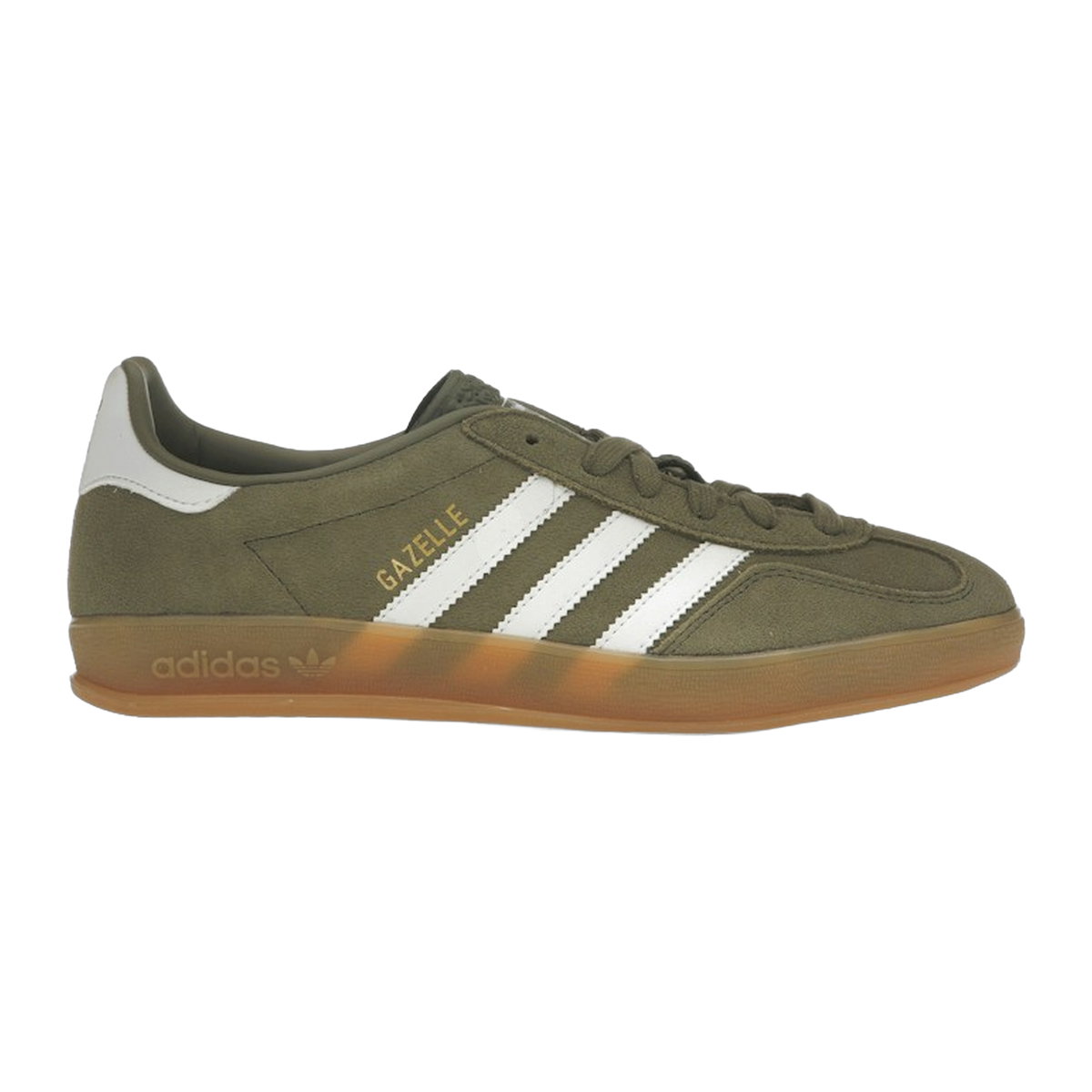adidas Gazelle Indoor Olive Strata Cloud White Gum — kolab