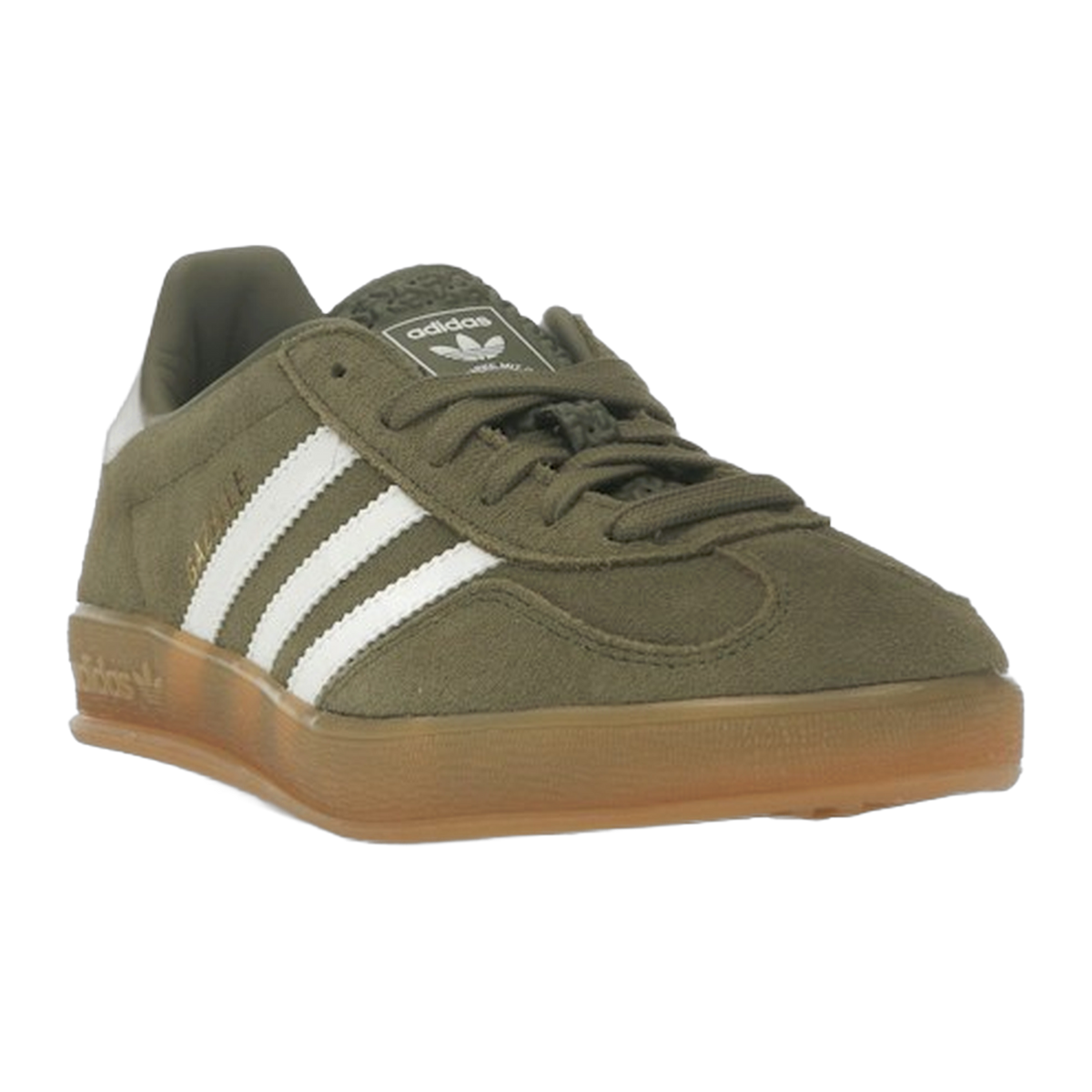adidas Gazelle Indoor Olive Strata Cloud White Gum — kolab