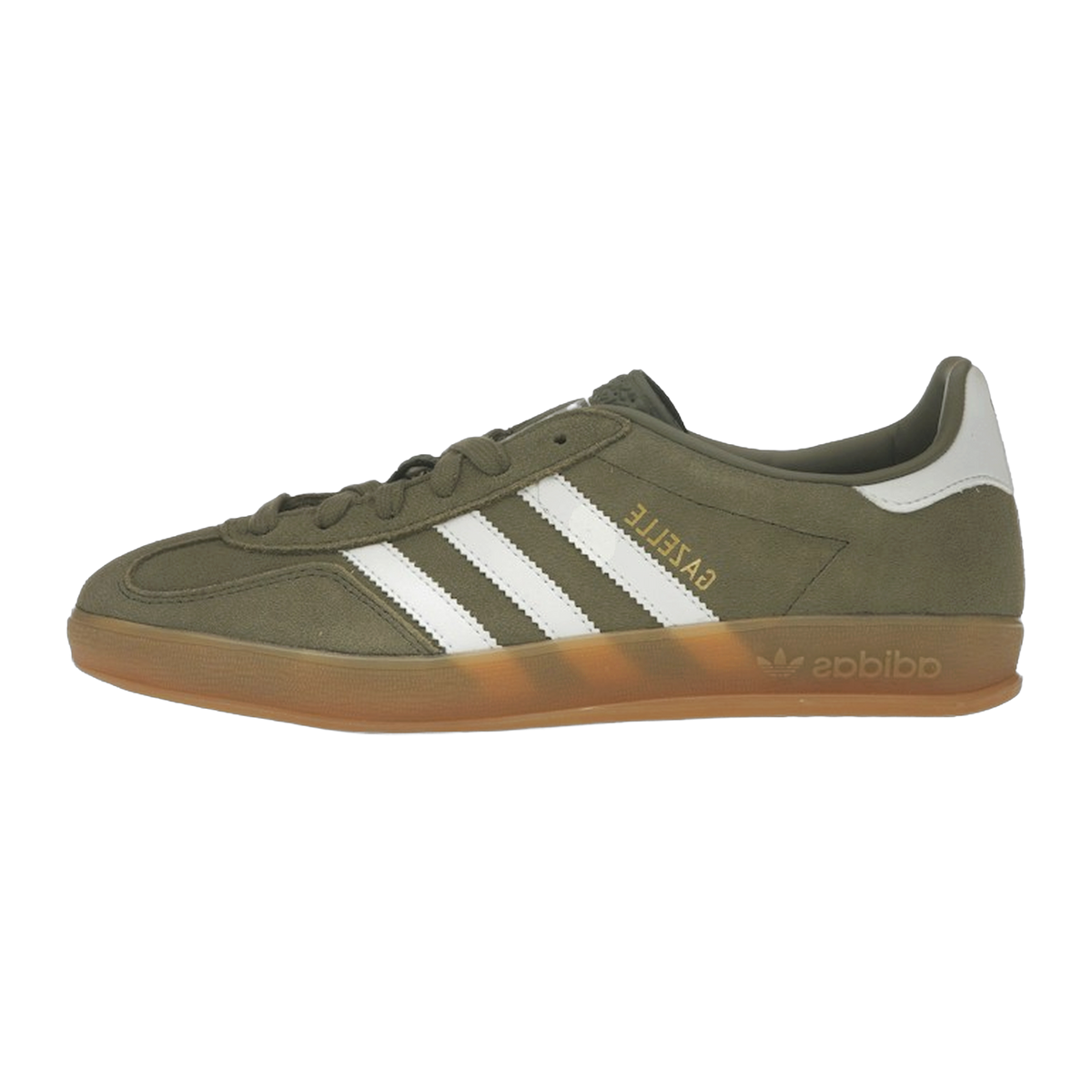 adidas Gazelle Indoor Olive Strata Cloud White Gum — kolab