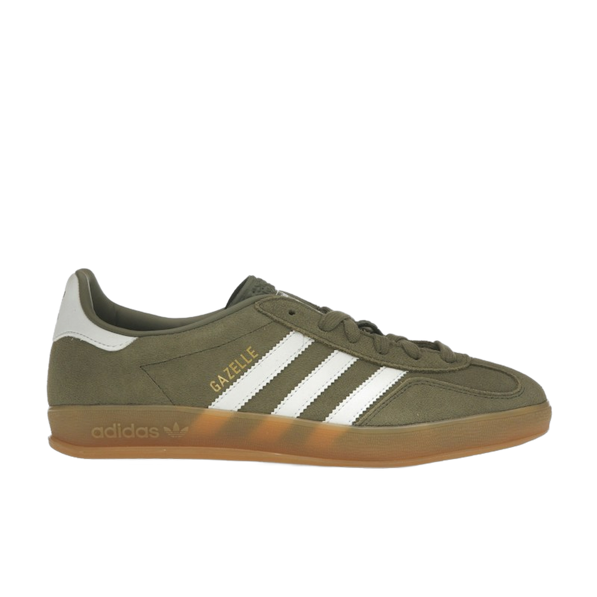 adidas Gazelle Indoor Olive Strata Cloud White Gum — kolab