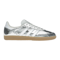 adidas Samba OG Silver Metallic Cracked Leather — kolab