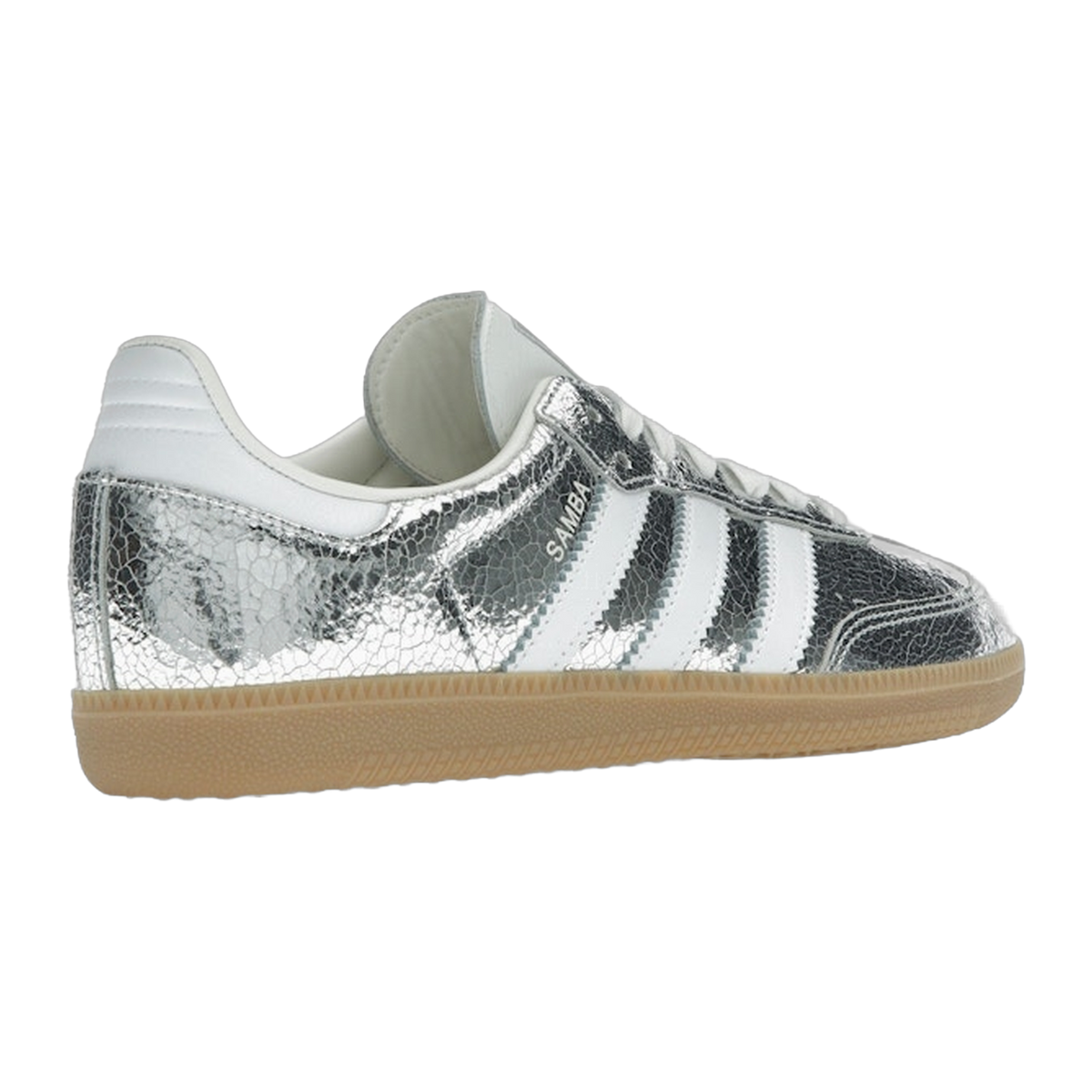 adidas Samba OG Silver Metallic Cracked Leather — kolab