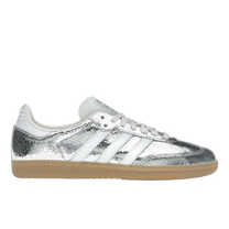 adidas Samba OG Silver Metallic Cracked Leather — kolab