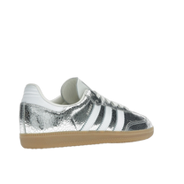 adidas Samba OG Silver Metallic Cracked Leather — kolab