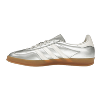 adidas Gazelle Indoor Silver Metallic Core White — kolab
