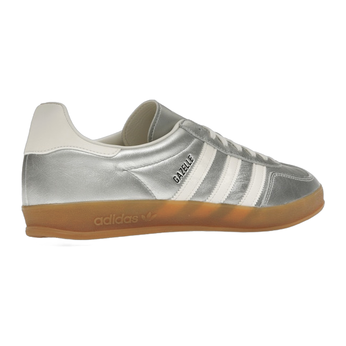 adidas Gazelle Indoor Silver Metallic Core White — kolab