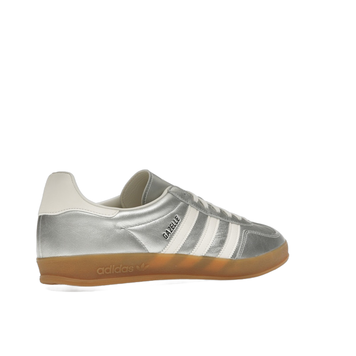 adidas Gazelle Indoor Silver Metallic Core White — kolab