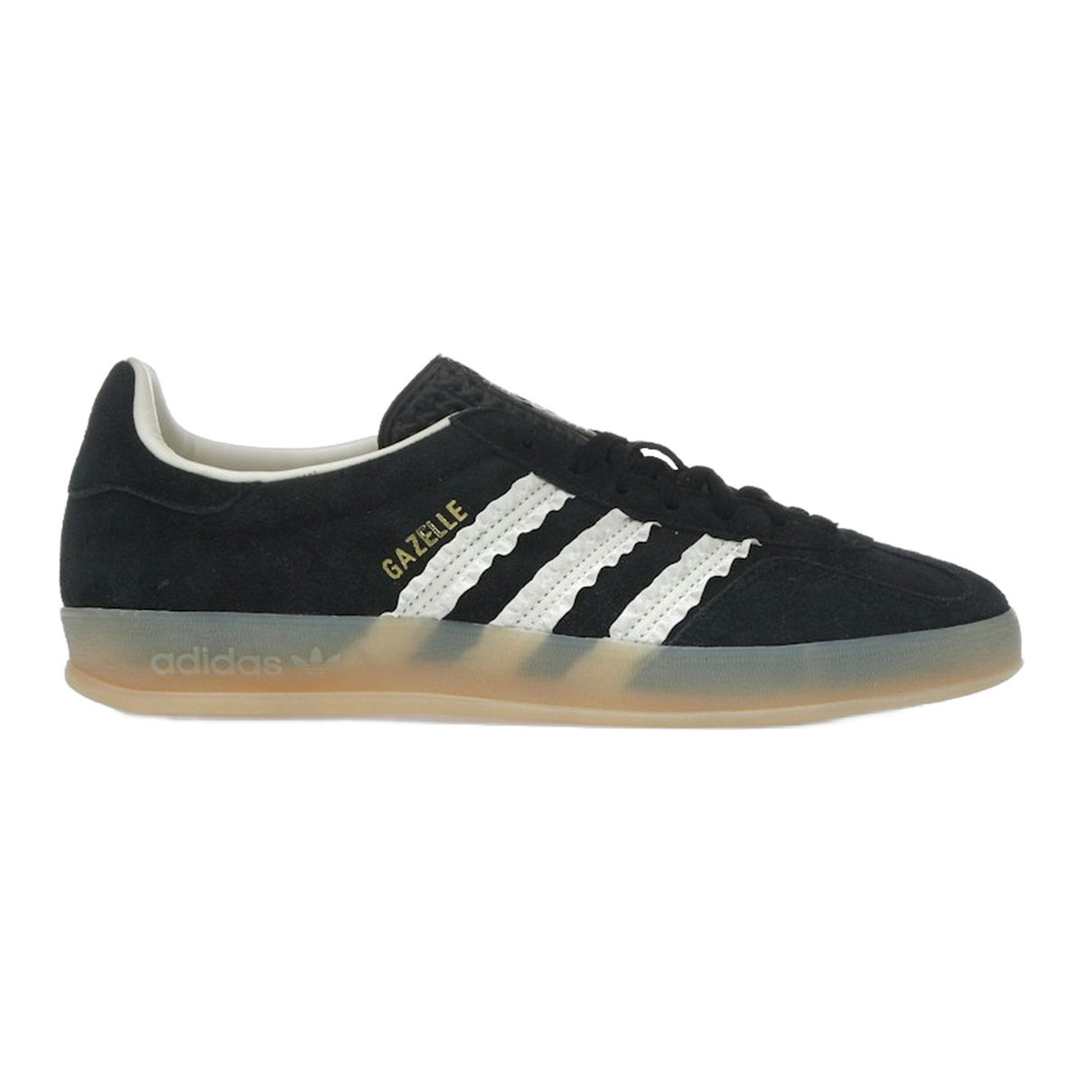adidas Gazelle Indoor Core Black Cream White Gum — kolab