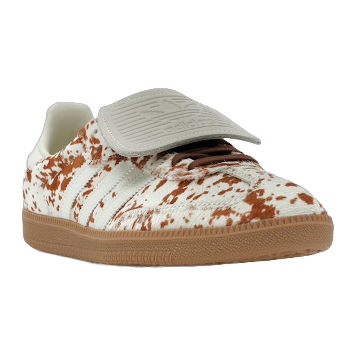 adidas Samba LT Cow Print Brown White — kolab