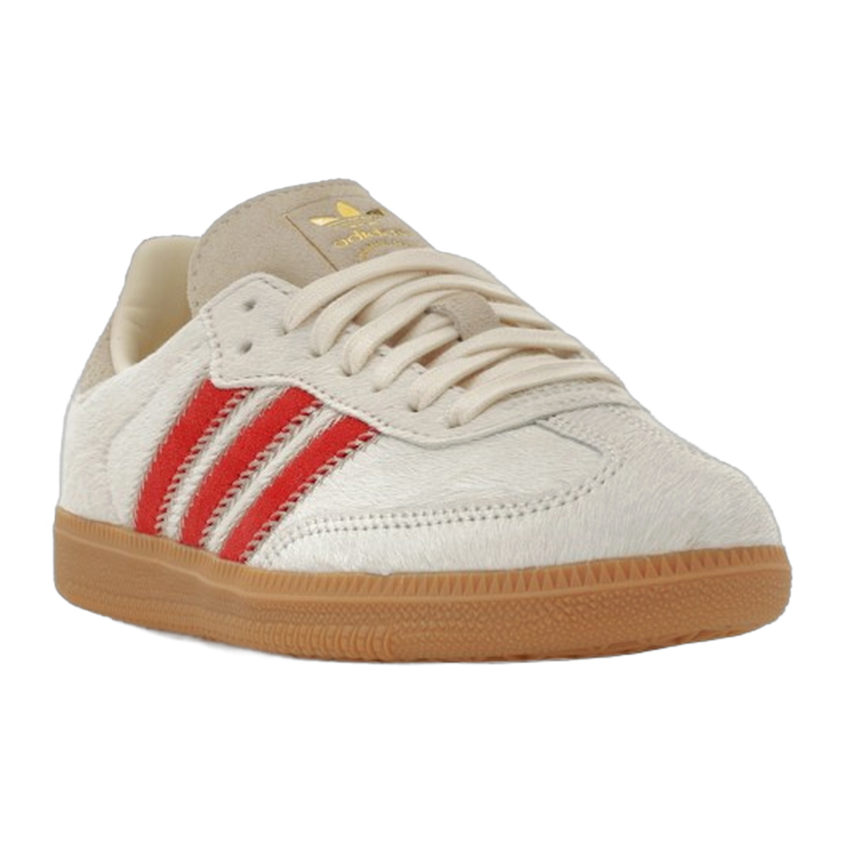 adidas Samba OG Pony Hair Wonder Beige Better Scarlet — kolab